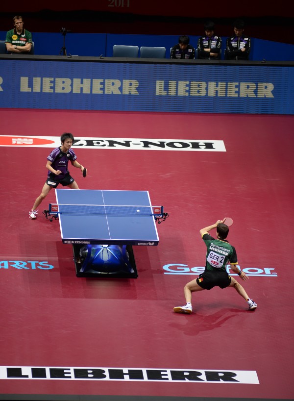 Liebherr sponsorise les championnats du monde de tennis de table les