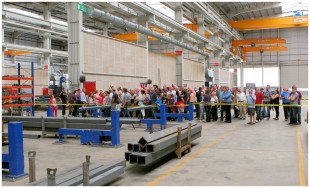 A guided tour of the Liebherr factory at Killarney, Ireland