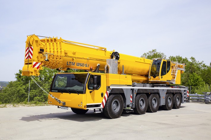 Starkster 5-Achs-Mobilkran im Markt – Liebherr stellt neuen LTM 1250-5. ...