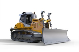 Le design du nouveau bouteur Liebherr PR 726 offre d'excellentes conditions de visibilité dans toutes les directions.