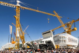 Liebherr at the Bauma in Munich, Germany (2013)