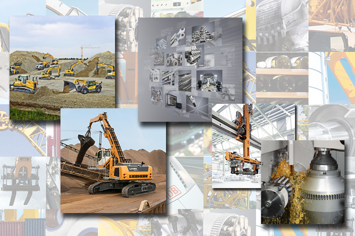  All product worlds appearing in new web design now: Fresh start of another four Liebherr divisions has taken place. 