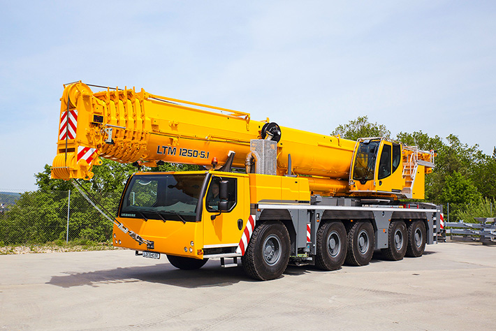 Liebherr presents the LTM 1250-5.1 five-axle Mobile Crane at Bauma