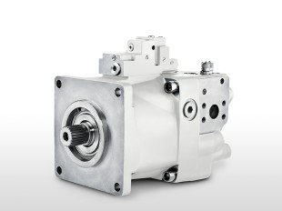 Hydraulic variable displacement pump with an impeller, DPVO215i.