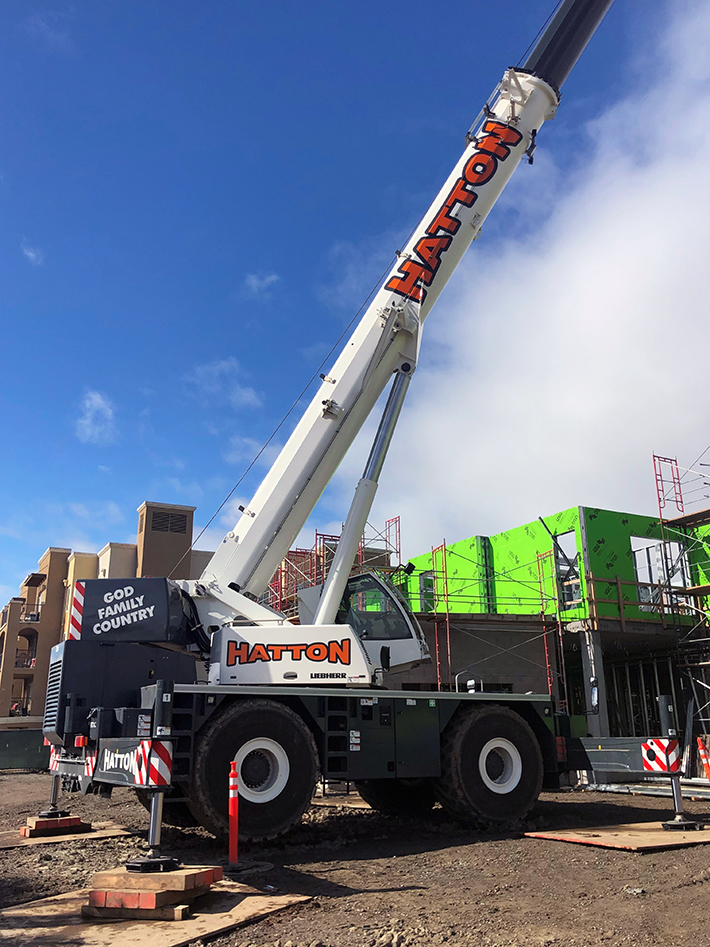 Hatton Crane & Rigging expands fleet with two Liebherr rough terrain