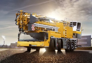 Facelift: The new Liebherr mobile construction crane MK 88-4.1.