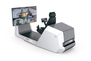 The PR 776 dozer will feature the new LiReCon Liebherr teleoperation system, which provides additional comfort and safety for operators in tough mining applications.