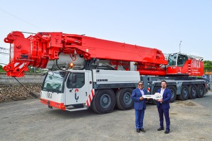 From left to right: Jhon Modesto (Força Diseño & Ingenieria SRL) und Christian Tableros (Liebherr México S. de R.L. de C.V.)