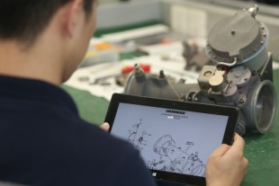 Liebherr provides repair services for aircraft parts at its facilities in Shanghai (China)