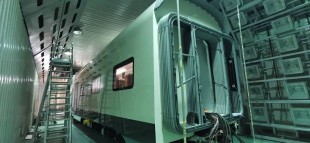 Test chamber at the CRRC Qingdao Sifang Rolling Stock Institute