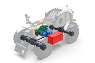 Das Hybridkonzept – bestehend aus konventionellem Dieselmotor, Elektroantrieb und elektrischem Zwischenspeicher.