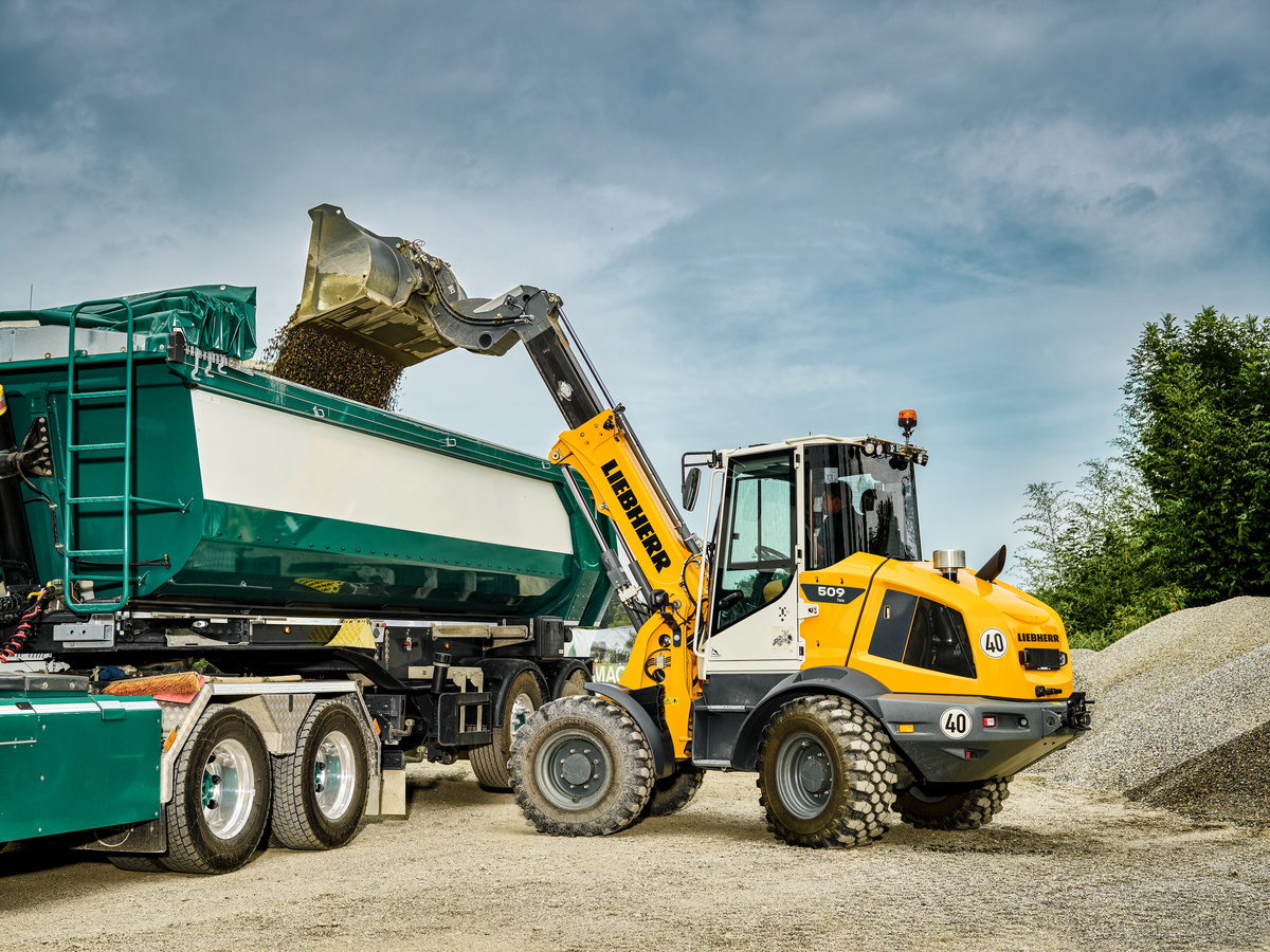 Liebherr präsentiert mit dem L 509 Tele erstmalig einen