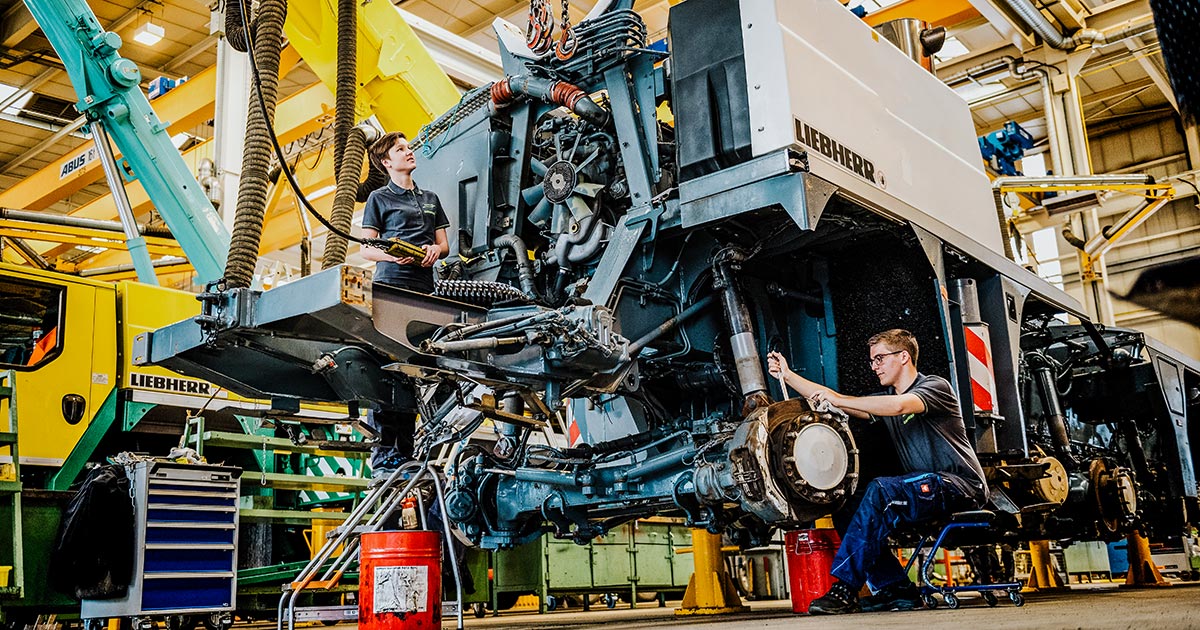 Liebherr Used cranes from the manufacturer Liebherr