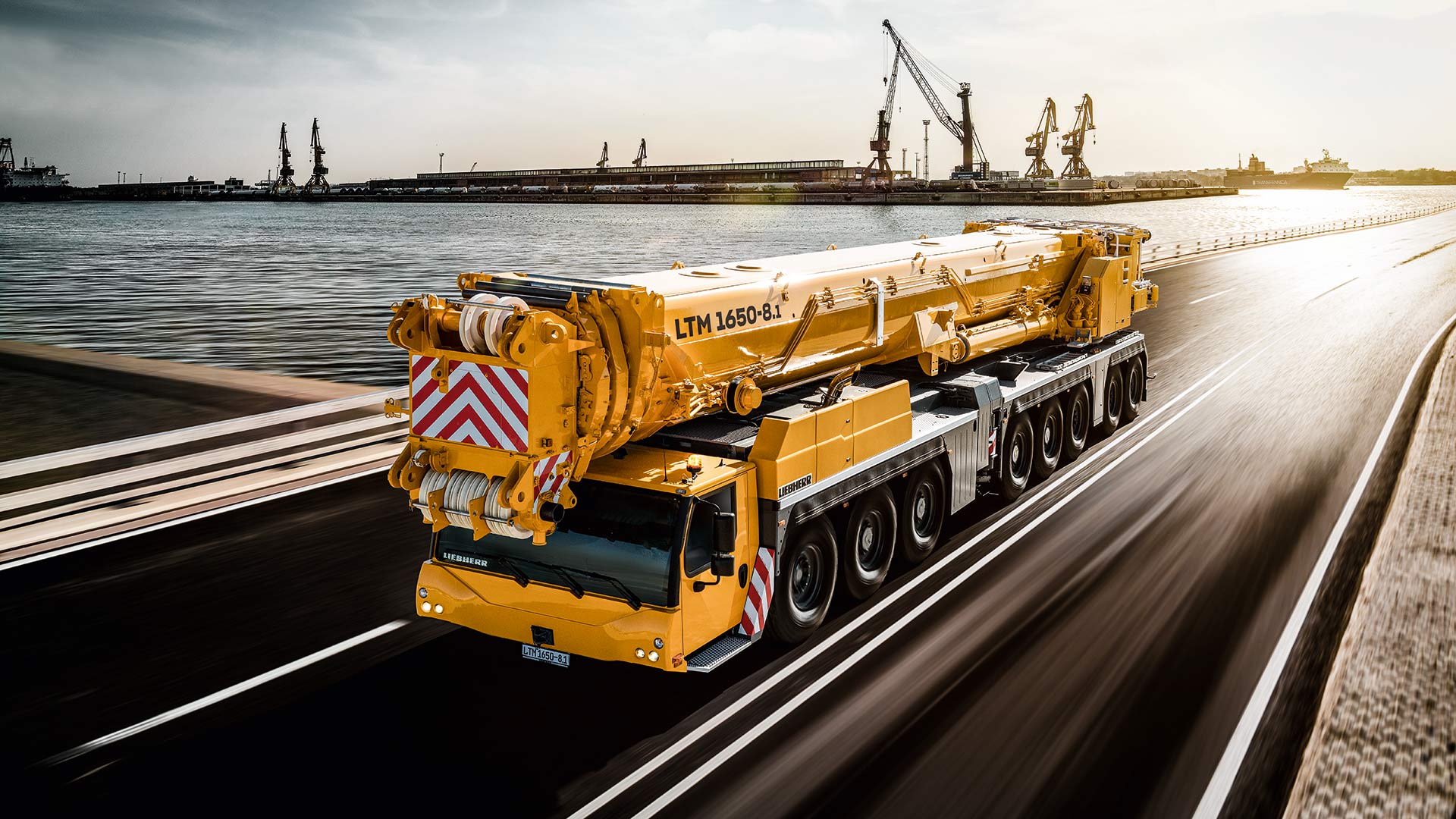 Mobile and crawler Liebherr
